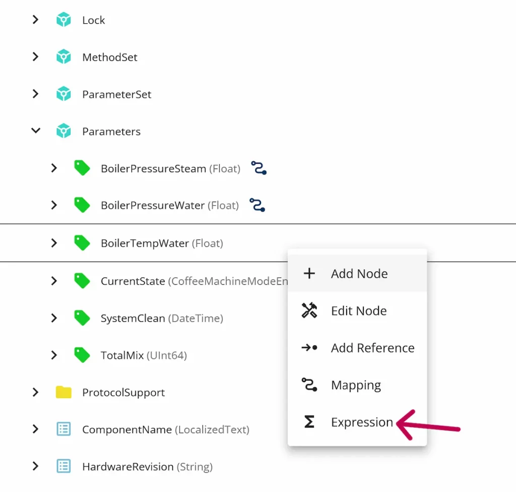 Example Select Expression