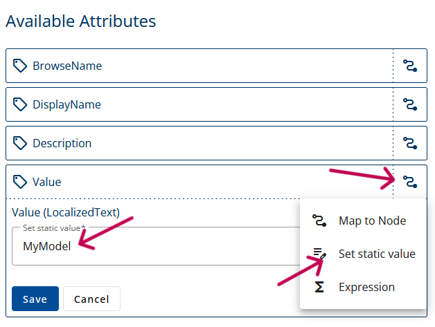 Screenshot of Forge's mapping feature.