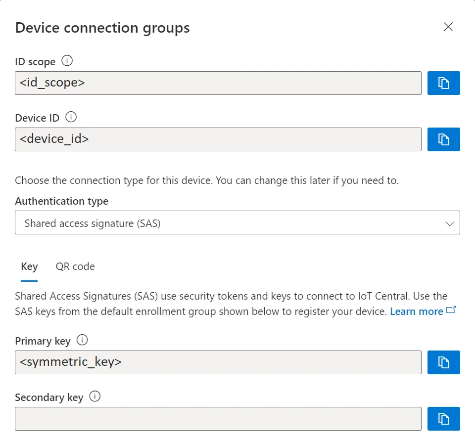 Device connection groups light window