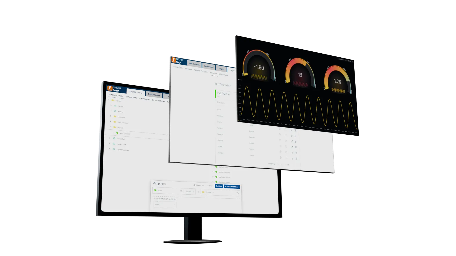 OPC UA Forge user interface
