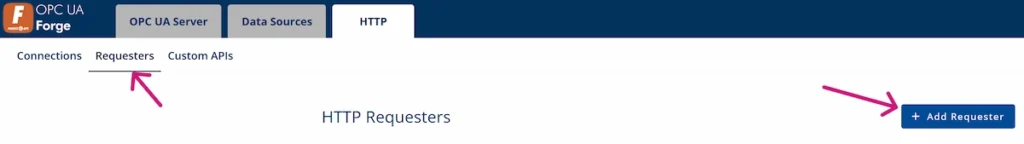 Create HTTP Requester
