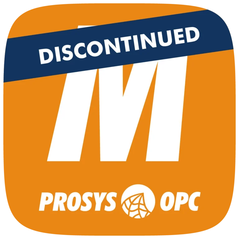 Discontinued Prosys OPC UA Modbus Server Logo