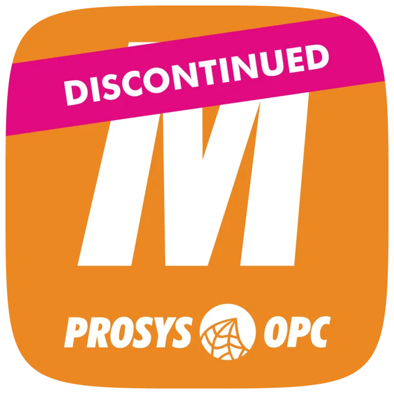 Discontinued Prosys OPC UA Modbus Server Logo